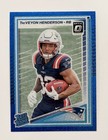2025 Donruss Optic TreVeyon Henderson Blue (RAW)