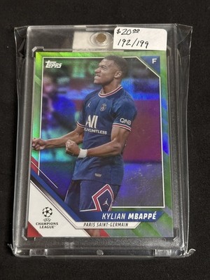 2022 Kylian Mbappé Topps UEFA Champions League France /199