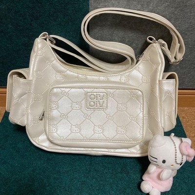 Olive des Olive Hello Kitty 50th Anniversary Monogram Tasche Neu Ohne Etikett