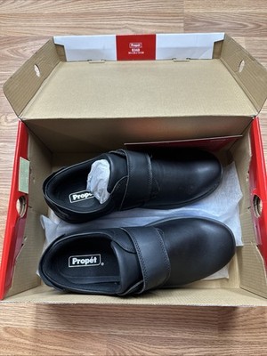 Propet Palmer Slip On MCA103P Mens Black Standard Sneakers Shoes Size 12
