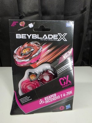 Beyblade X Reaper Incendio T 4-70K CX Starter Pack Top w/ Launcher *NEW* Hasbro