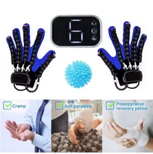 (Left+Right) Hand Function Rehabilitation Robot Gloves for Hemiplegia Recovery