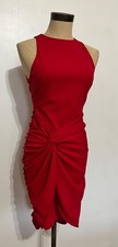 NEW without tags - Sexy Red ASOS Ruched Mini Dress - Size US 4