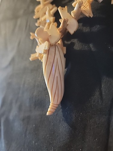 Collier fétiche amérindien Corn Maiden bois en os comme neuf  - Photo 4/9