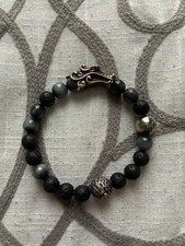 John Hardy Legends Naga Mixed Bead Bracelet W...