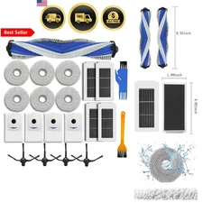 Vacuum Parts Replacement Kit for Robot Vacuum Cleaner Accessories Filters Bru...