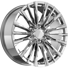 Factory Reproductions Fr205 Platinum V 22x9 6x5.5 28 Chrome Wheel Rim 22 Inch Factory Reproductions Fr205 Platinum V 22x9 6x5.5 28 Chrome Wheel Rim 22 Inch