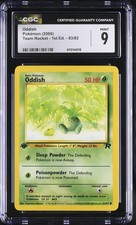 first edition oddish pokemon card Oddish 1999 First Edition PSA 10 Pokemon Card