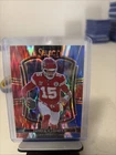 2025 Panini Select - Premier Level Patrick Mahomes II #107 Red & Blue Shock