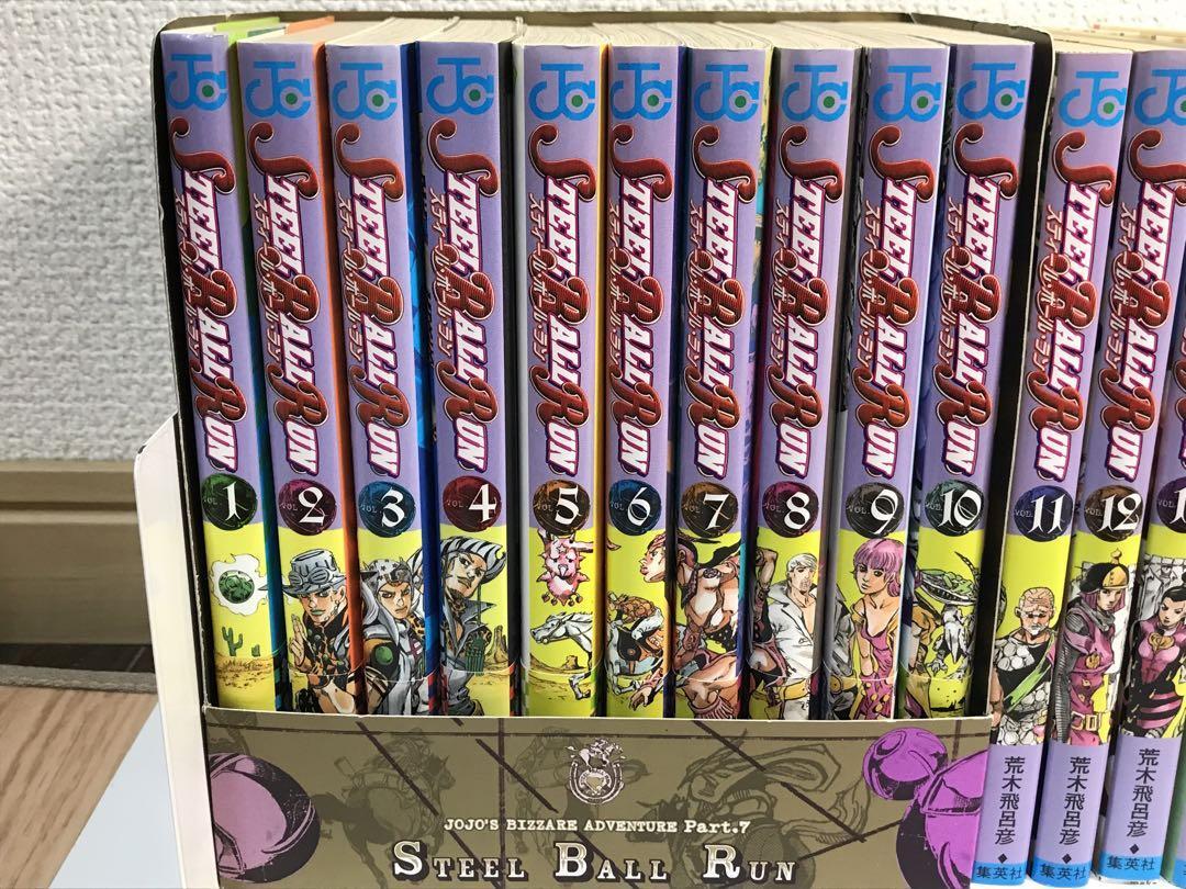 Steel ball run v.1〜24 STEEL BALL RUN JoJos Part 7 Vol.1-24 Complete Full Set