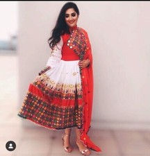 Embroidery Afghani dress for girl - Afghani style dress - Afghani dress for girl