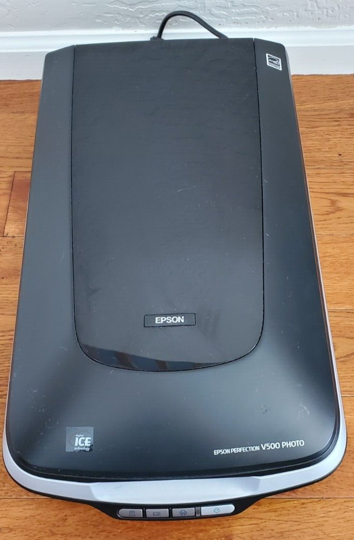Epson Perfection V500 Photo Flatbed Scanner with AC Adapter Tested eBay