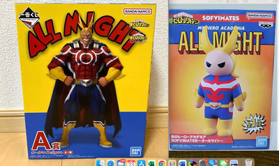 My Hero Academia All Might SOFVIMATES Figure & ichiban kuji A