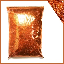 15oz (444ml) Bright Orange .015" Metal Flake - Medium Auto Grade Paint Additive