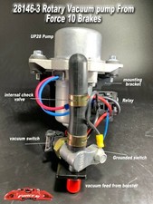 Brake Booster Vacuum Pump -ultra Quiet Rotary Vacuum Pump 12 V Plug And Play