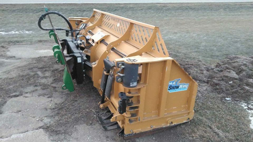 Horst,HLA SB4200W1218 Snow Wing,Plow,Snow Pusher,12' Closed18' Open,Global/Euro eBay