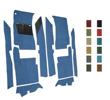 58-60 Ford Thunderbird Hardtopconvertible Original Loop Molded Carpet Kit Usa 58-60 Ford Thunderbird Hardtopconvertible Original Loop Molded Carpet Kit Usa
