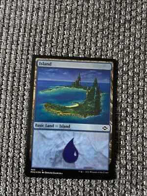 Island Magic The Gathering Foil MH2 483