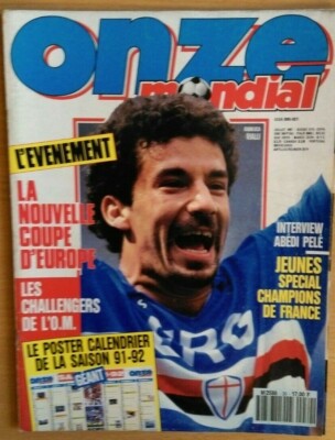 FUSSBALL ELF MONDE 30 - VIALLI_ROBERTO MANCINI_ABEDI PELLE_IFK GÖTEBORG