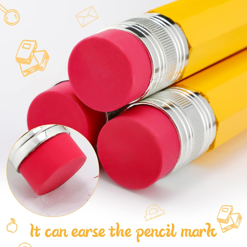 Giant Pencils Yellow Wooden Pencil 14 Inch Giant Pencil Props Big Jumbo Extra... - Picture 4 of 12