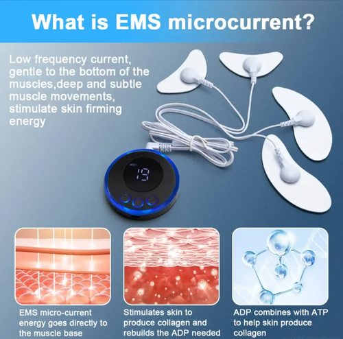 Dispositivo viso Electirc V EMS viso sottile a forma di V lifting viso antirughe - Foto 5 di 31