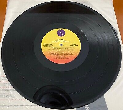 MADONNA You Can Dance Single Edits RARE USA PROMO VINYL W/ UNIQUE