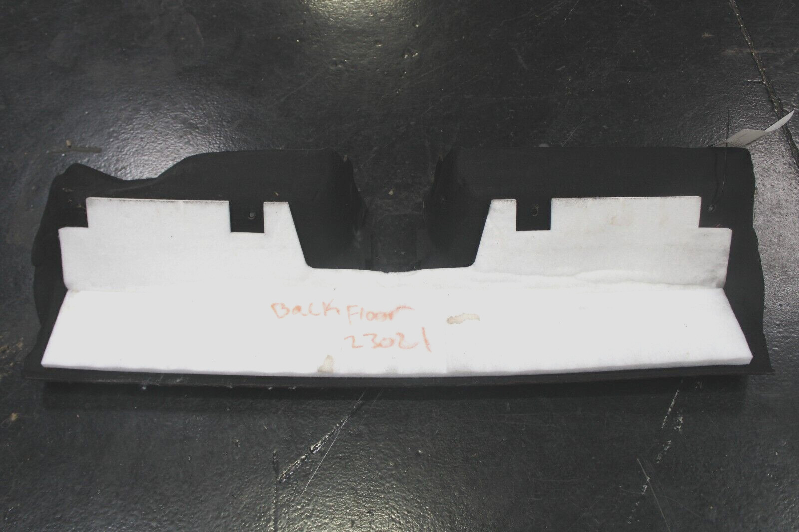 Ferrari 458 Italia, Spider, Rear Carpet Bench, Black, Used, P/N 82903296
