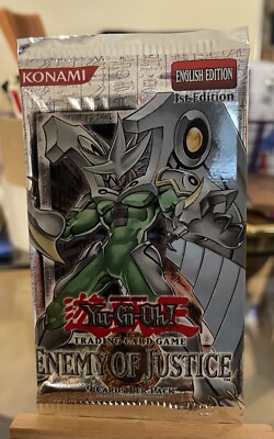 Yu-Gi-Oh! Booster Enemy of Justice - 1. Edition (2006) - Neu & Versiegelt - USA