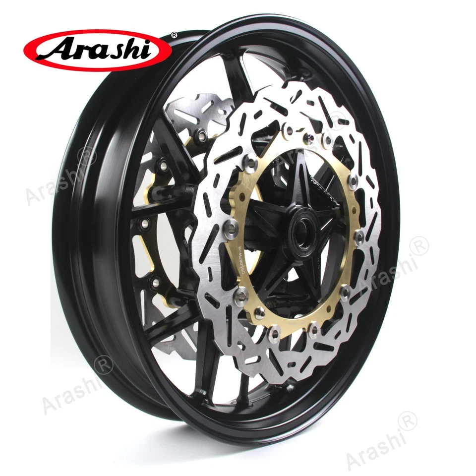 Llanta delantera + rotor de disco de freno para BMW S1000RR K46 2009 - 2018 2012 2013 Foto 2 de 4