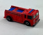 Vintage 1976 HOT WHEELS Fire Eater 51 Engine Truck 1:64 Red Malaysia  HWL6