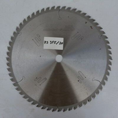 A.G.E. HM Kreissägeblatt Sägeblatt Durchmesser 355 Sägezähne 60