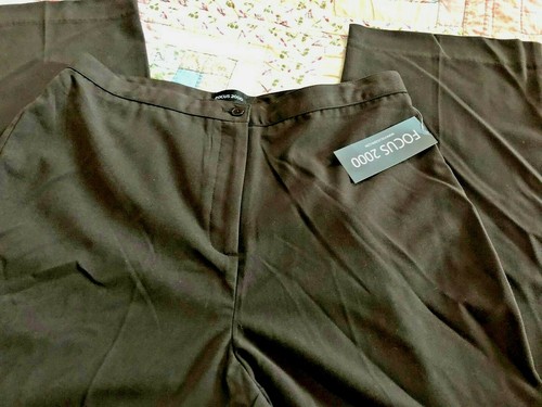 WOMENS FOCUS 2000 DARK BROWN PANTS 