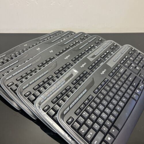 Lot of 6 - Logitech Wireless Keyboard YR0067 - No USB Transmitter/Receiver