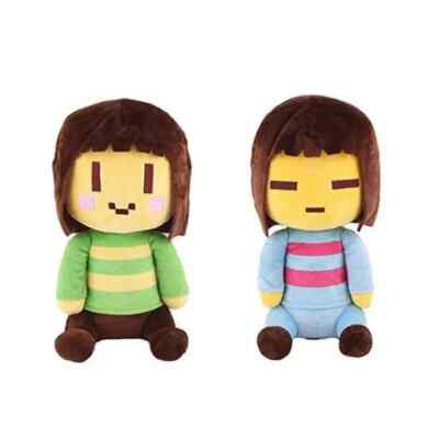 Undertale Frisk & Chara Plush Figure Toy Stuffed Toys Doll Toys for Kids 10''