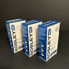 3x BOSLEY MD HAIR REGROWTH TREATMENT FOR MEN(2 Month Supply/ea) Read Description