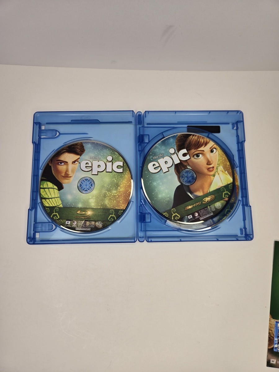 Epic (2013) Blu-ray 3D + Blu-ray + DVD 3-Disc Set Deluxe Edition