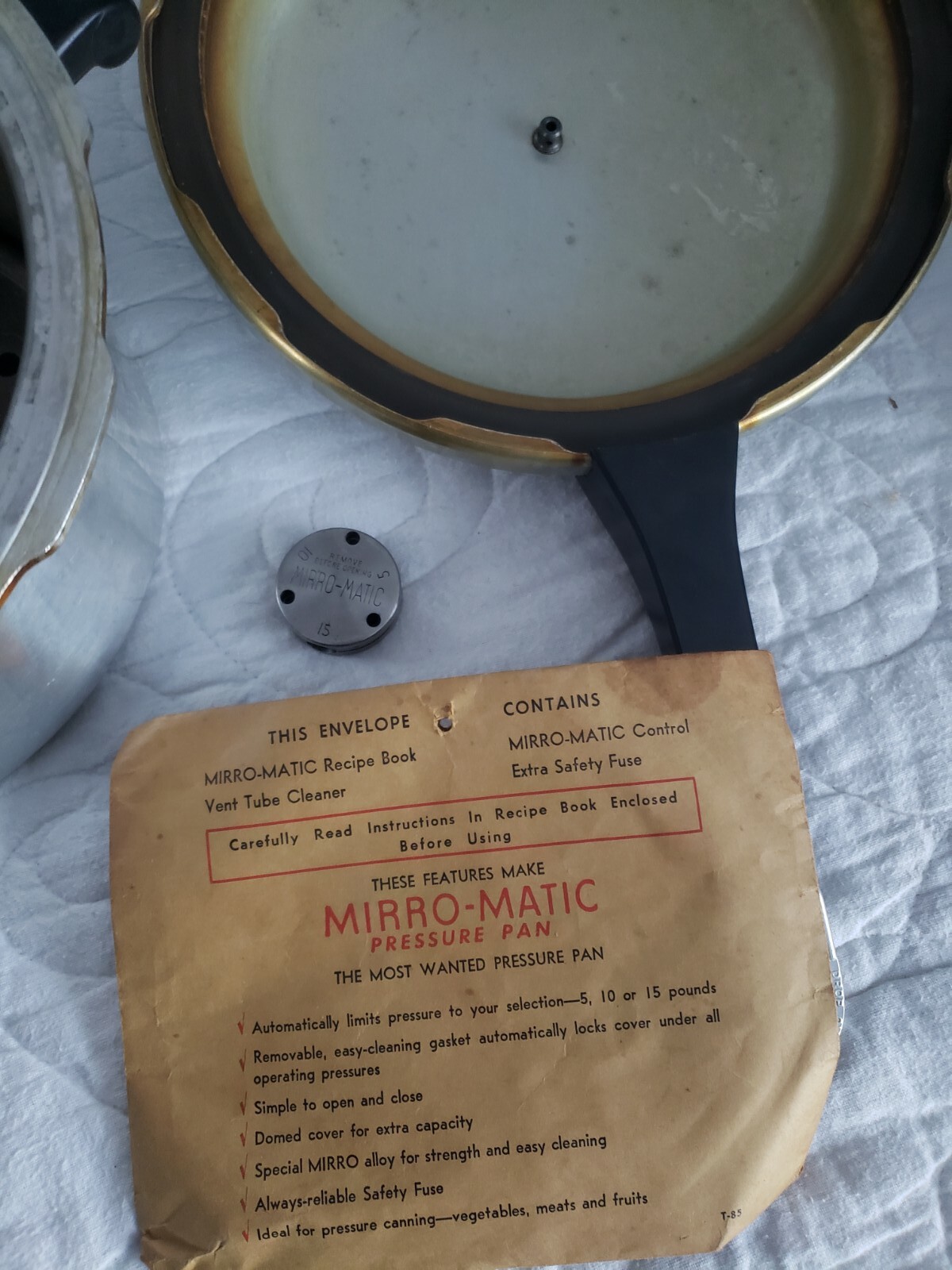 Vintage MirroMatic Pressure Cooker 4 Quart eBay