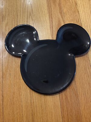 Authenic Disney parks Mickey Mouse ears  Durable Melamine Plastic Dinner Plate