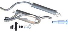 Auspuff Auspuffanlage Endschalldämpfer für Fiat Bravo II 198 Stilo 1,4 Sport