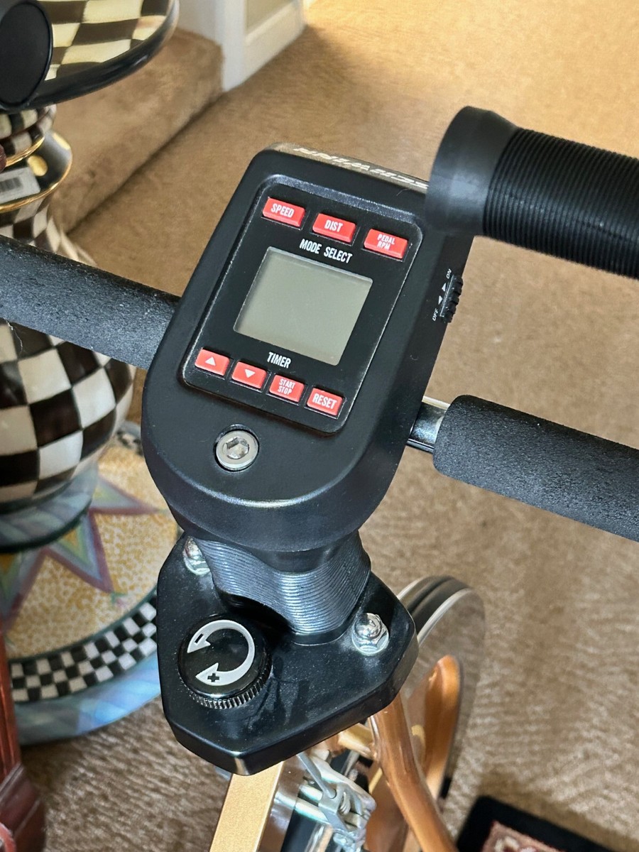 Vintage SCHWINN EXERCISE BIKE DX900 Stationary exerciser upright home gym