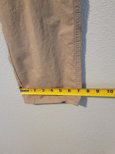 Linksoul Golf Pants Mens Size XXL Tapered Drawstring Tempus Fugit Beige - Picture 9 of 16