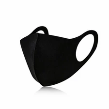 black sponge mask washable cloth 4/pack