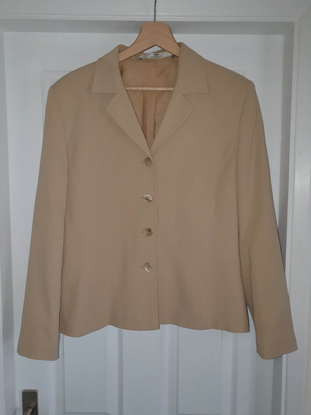Ladies Caramel coloured jacket by Marks and Spencer,… Gem