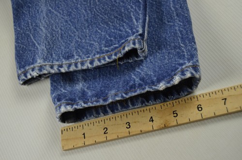 USA vintage LEVIS 701 Sd dad JEANS (tagW28) W25 L30 SIZE 6 womens High waist 501 - Picture 11 of 13