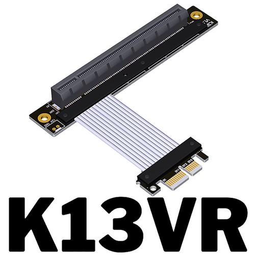 ADT-Link Graphics Card Extension Cable Non USB PCIe 4.0x16 rpm x1 A Card N-card - Picture 13 of 27