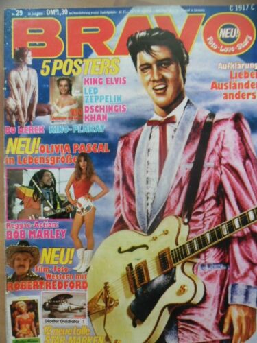 BRAVO 29 - 1980 (2) Elvis Smokie KROKUS Bob Marley Little Tricia Pretenders Fire - Zdjęcie 1 z 9