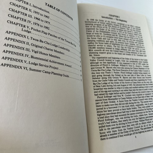 BSA A History of The Order of the Arrow in the Cache Valley Coun Paperbck BN-107 - Foto 6 di 8