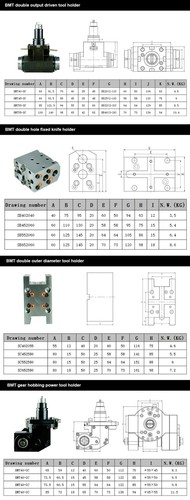 Live Tool Holders for Cnc Milling Turret BMT 90 Axial Live Tool Holder - Picture 10 of 19