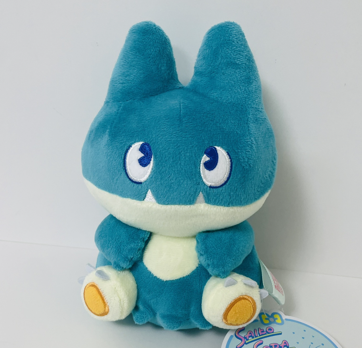 Pokemon Saiko Soda Pop Plush Munchlax Stuffed Toy Pokemon Center