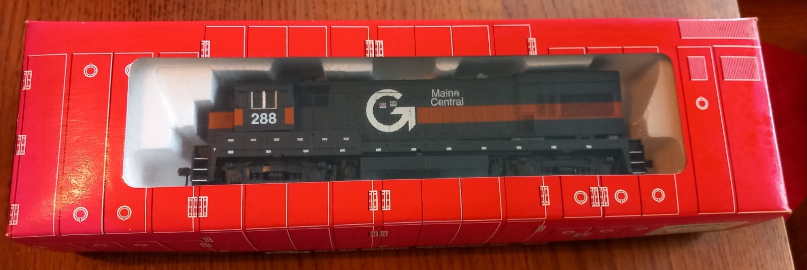 Atlas HO Scale GE U23B Guilford/Maine Central 288 eBay